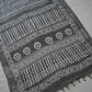 LINEN COTTON FABRIC LEHRYA SAREE WITH BATIK PRINT (WITH BLOUSE)     ##SR0303