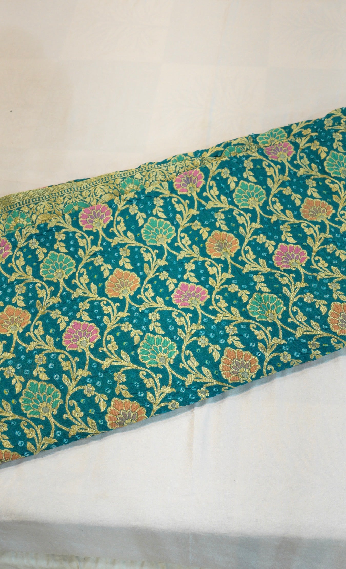 Pure Kaddi Georgette Saree
