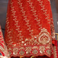 FULL FLAIR BRIDAL WITH PEACOCK PATTERN & DOUBLE DUPATTA | HEAVY BLOUSE |   ##BR01