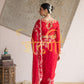 AARI TARI VINTAGE WORK ROPYAL RAJPUTI SAREE ON PURE CHIFFON FABRIC WITH BLOUSE ##SR0274