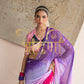 PURE CHIFFON SAREE WITH GOTA PATTI WORK SAREE WITH ANGI BLOUSE ##SR0277