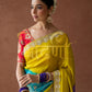 DESIGNER BANDHANI SAREEE WITH HANDWORK (WITH BLOUSE) ##SR0278
