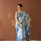 DIGITAL PRINT SAREE WITH HEAVEY HANDWORK STITCH BLOUSE ##SR0284