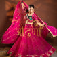 FULL FLAIR BANDHANI DESIGN GOTA PATTI LEHENGA WITH RAJASTANI ANGI BLOUSE AND VINTAGE JALL DUPATTA  ##LC022