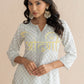 Chikankari 3-Piece Suit SUIT ON GEORGETTE FABRIC ##SP090