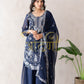 PLAZO 3-PEICE SUIT WITH SEQUENCE WORK AND DUPATTA ##SP098