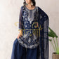 PLAZO 3-PEICE SUIT WITH SEQUENCE WORK AND DUPATTA ##SP098