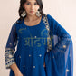 GEORGETTE FABRIC ANARKALI 3-PIECE SUIT WITH DUPATTA  ##SP095