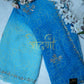 A Rajasthani Bandhani Saree Made of Georgette Fabric with Cutdana handwork##SR051