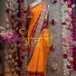 🌟 Elegant Fancy Pila Saree – Hand Work Buta on Viscose Georgette Fabric with Jari Border 🌟 ##SR013