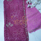 A Rajasthani Bandhani Saree Made of Georgette Fabric with Cutdana handwork##SR051