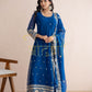 GEORGETTE FABRIC ANARKALI 3-PIECE SUIT WITH DUPATTA  ##SP095
