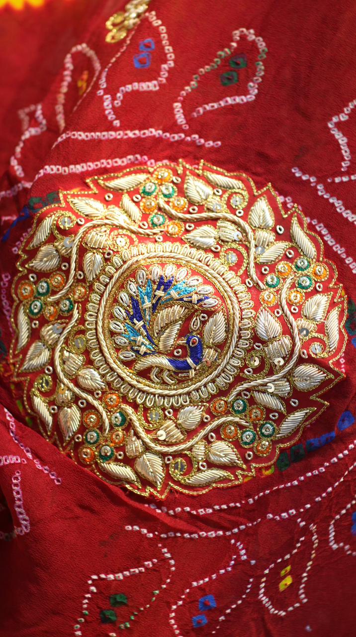 Rajasthani Traditional Pila Saree – Elegant Ethnic Style for Every Occasion