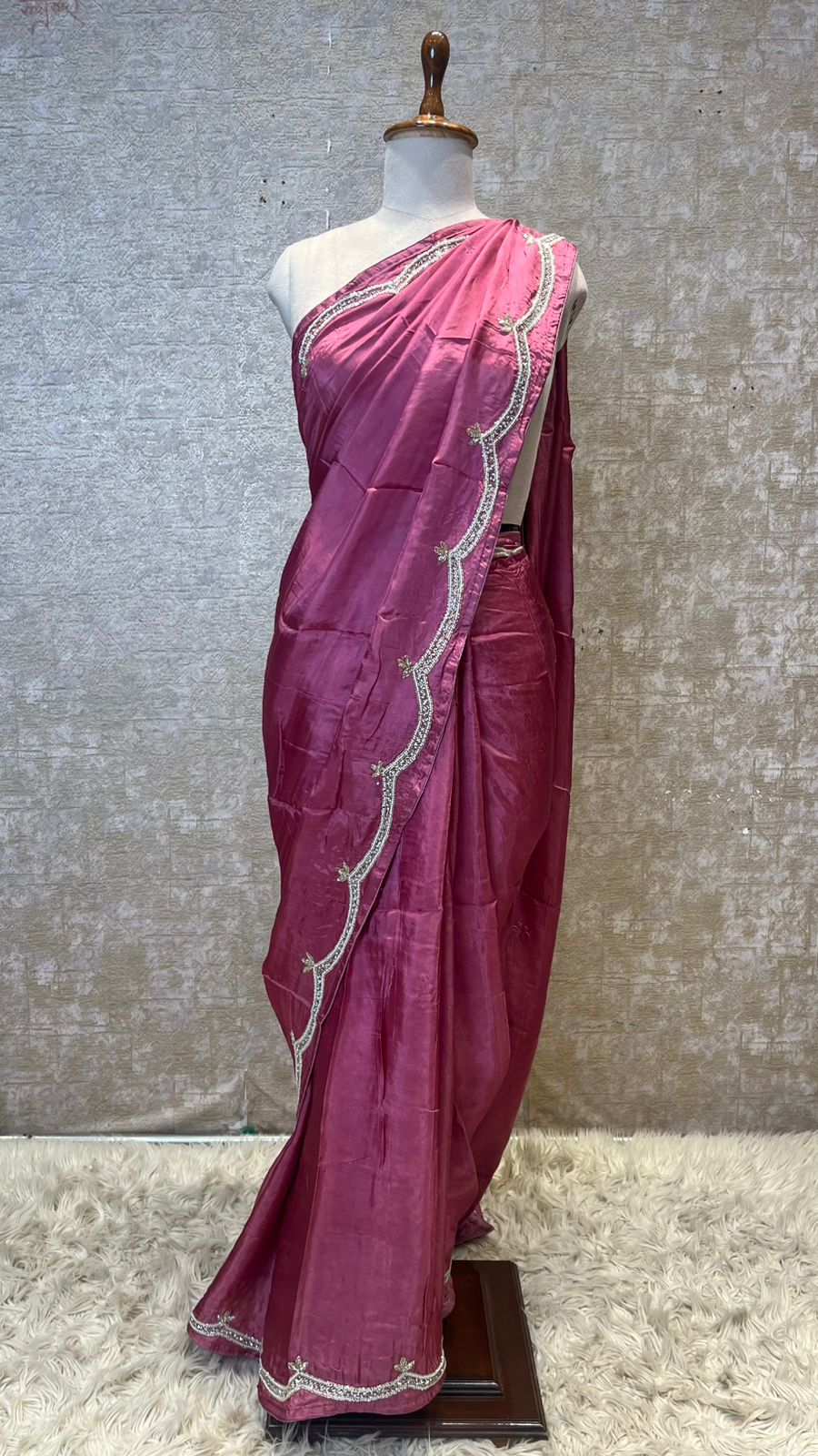 Elegant Handwork Designer Saree for Festive & Traditional Wear