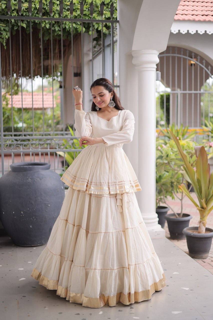 Premium Gota Patti Work Lehenga Choli for Festive & Wedding Wear