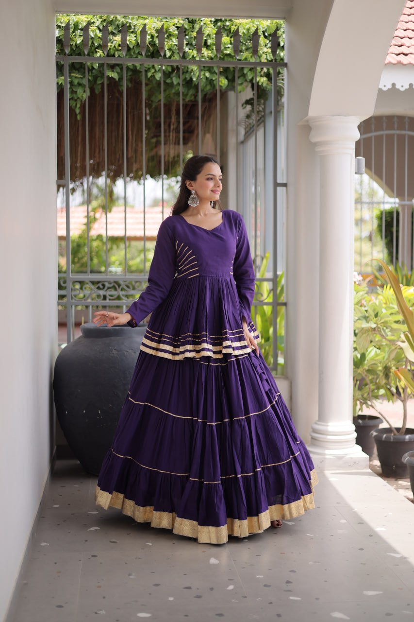 Premium Gota Patti Work Lehenga Choli for Festive & Wedding Wear