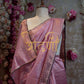 Mix Cotton Fabric with Banarasi Weaving & Buta Handwork Saree ##SR045