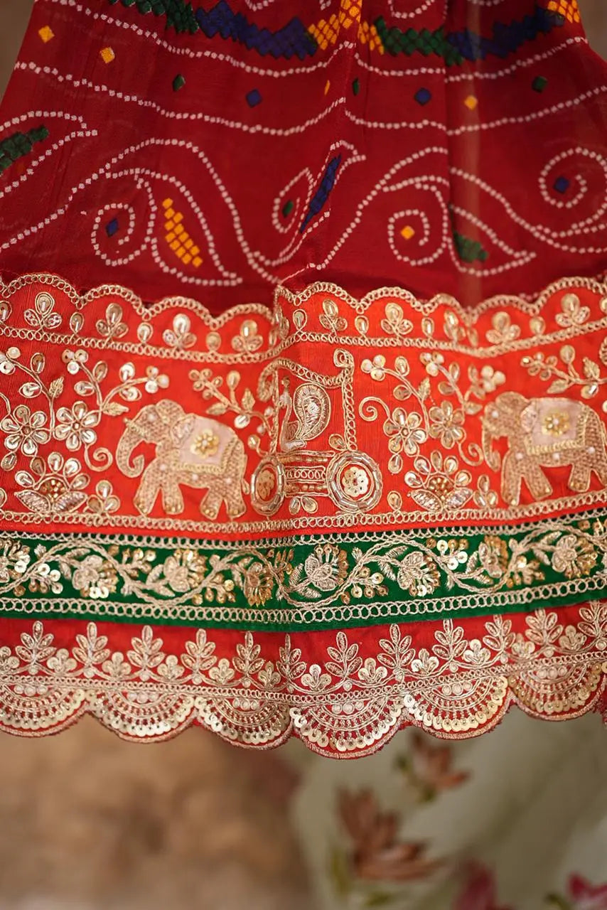 Brocha Pila Chunri – Elegant Traditional Ethnic Wear