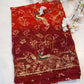 RAJPUTI SAREE WITH AARI-TARI WORK IN LEHARIYA & CHUNRI PATTERN  ##SR0168