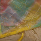 RAJASTHANI PACHRANGI LEHRIYA SAREE WITH CUTDANA WORK ON GEORGETTE FABRIC   ##SR0201