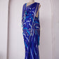 LAHRIYA SAREE WITH GOTAPATTI & CUTDANA WORK ON CHIFFON FABRIC   ##SR0172