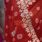 TREDITIONAL GOTAPATTI WORK BANDHANI SAREE WITH CHOTI BUTI   ##SR0153