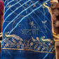 RAJPUTI SAREE WITH AARI-TARI WORK IN LEHARIYA & CHUNRI PATTERN  ##SR0168
