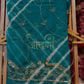 RAJPUTI SAREE WITH AARI-TARI WORK IN LEHARIYA & CHUNRI PATTERN  ##SR0168