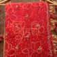 Georgette Fabric Bandhani Saree with Heavy Cutdana Handwork ##SR054
