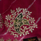LEHRIYA AND MOTHADA DESIGN SAREE GOTA PATTI WORK WITH HEAVY BUTA AND PATCH  (WITH BLOUSE) ##SR0181
