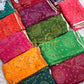 SUMMER SPECIAL BANDHANI SAREE WITH FOIL BORDER (WITHOUT BLOUSE) ##SR0175