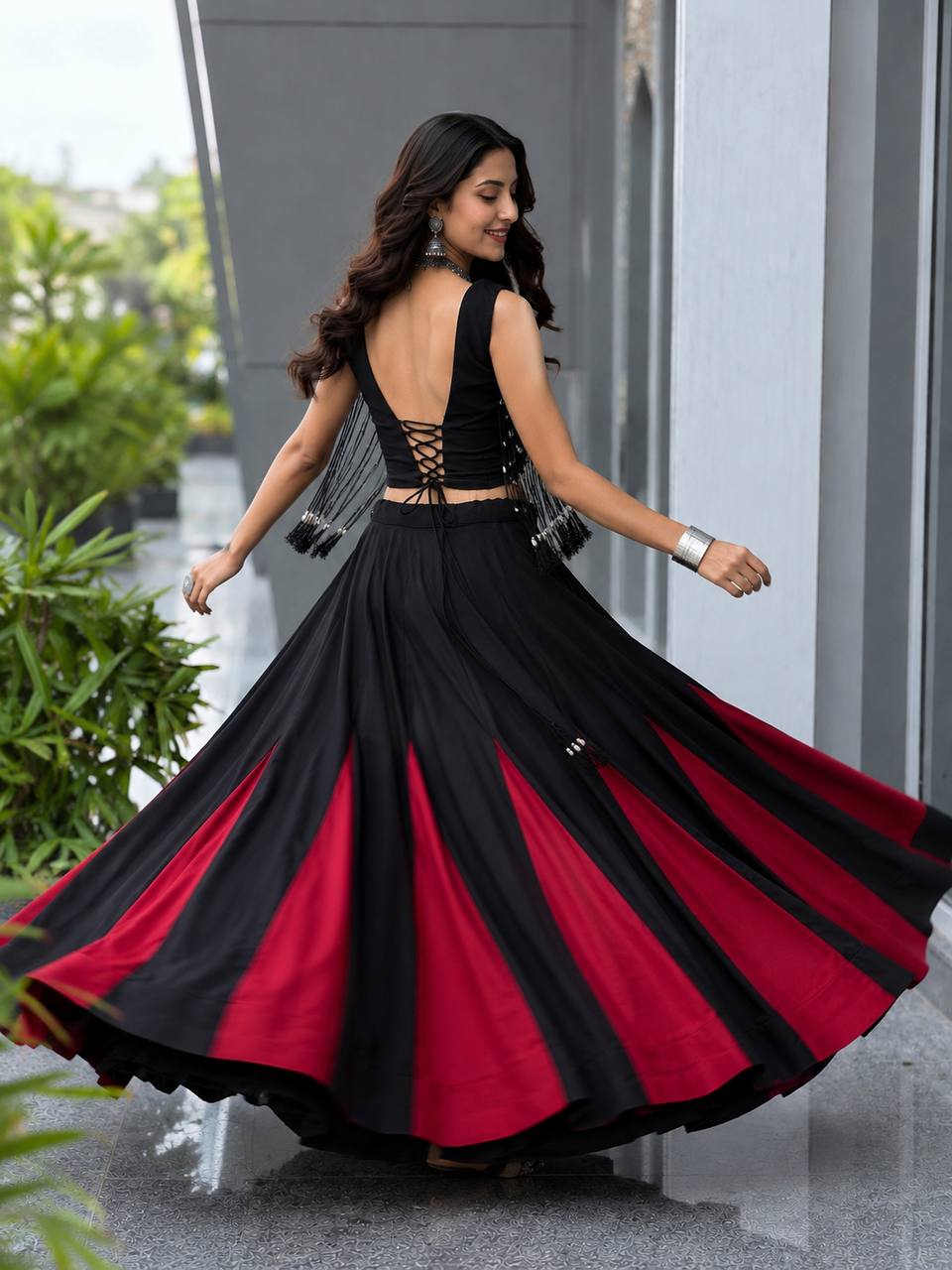 Navratri Special Ready-to-Wear Cotton Lehenga Choli Set