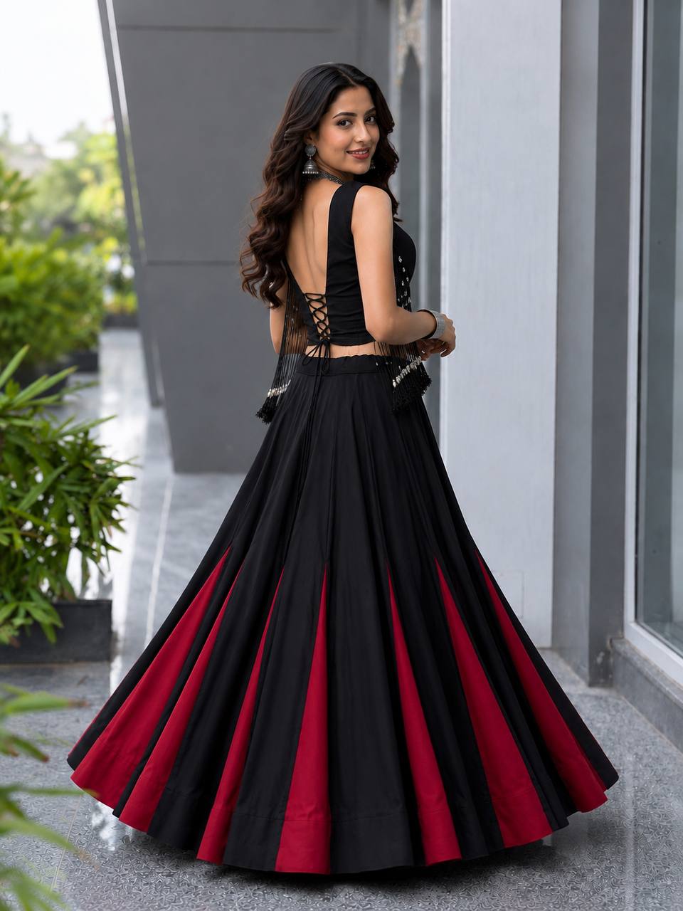 Navratri Special Ready-to-Wear Cotton Lehenga Choli Set
