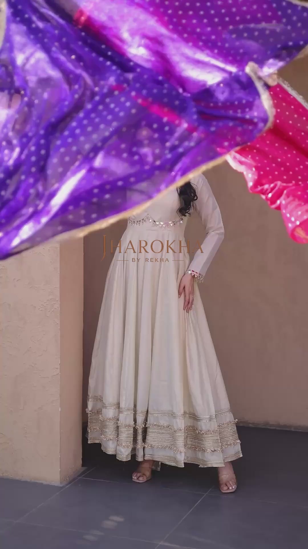 Premium Rayon Cotton Embroidered Top with Palazzo & Organza Dupatta Set