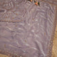 HANDWORK SAREE ON FENDI FABRIC (WITH BLOUSE) ##SR0235