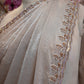 HANDWORK SAREE ON FENDI FABRIC (WITH BLOUSE) ##SR0235